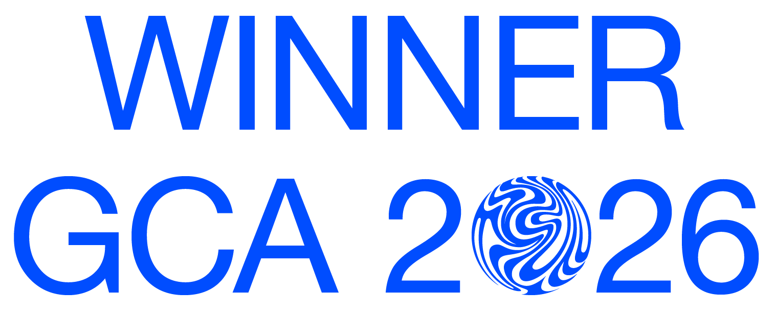 Winner badge, Global Change Award 2026